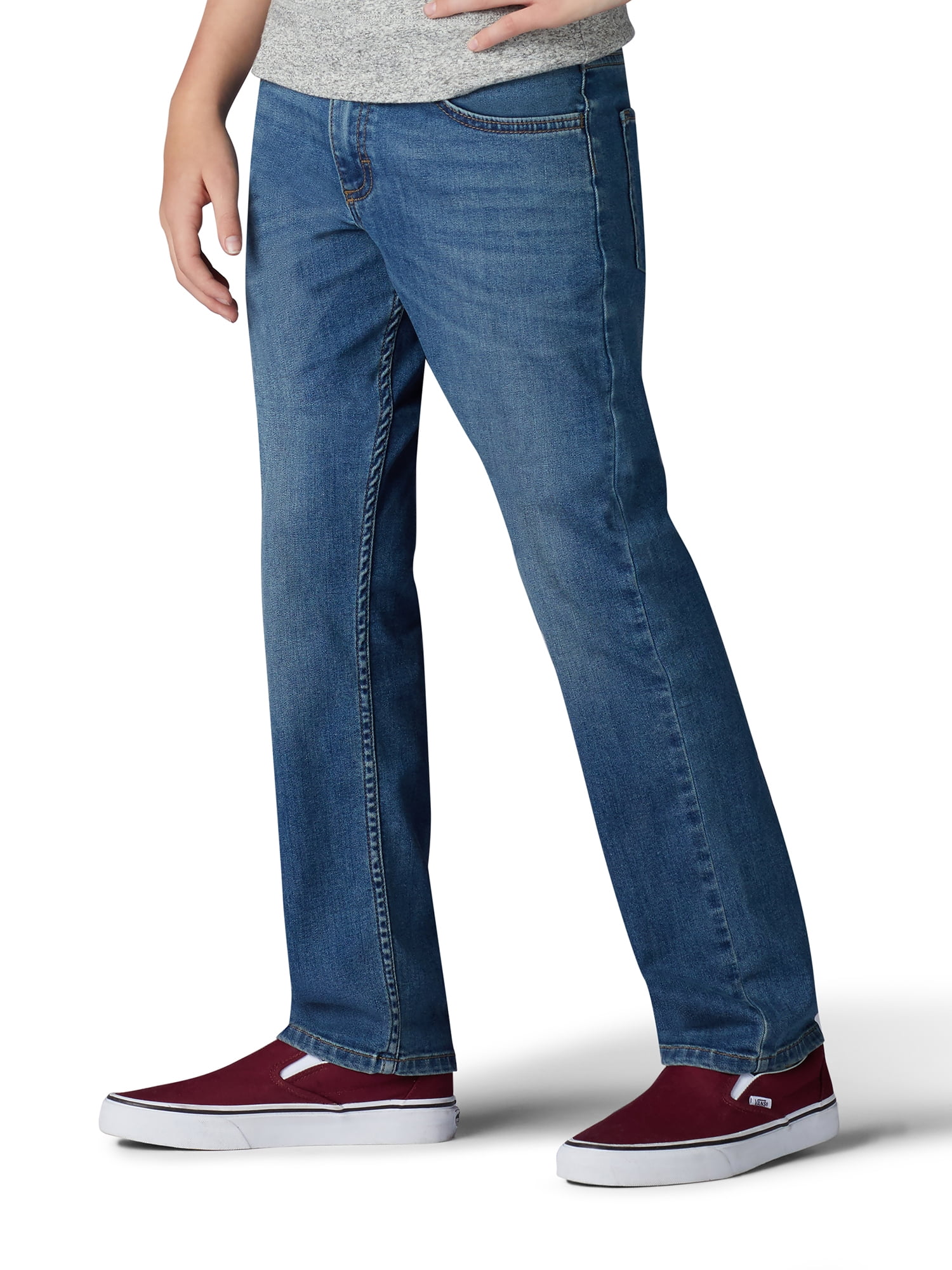 Lee Boys Xtreme Comfort Straight Tapered Jeans, Sizes 4-18 & Husky