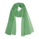 thumbnail image 1 of INSPIRAR CHIC Bufanda de Chiffon Sólido para Mujeres Ligera Suave Sheer Larga Envoltura para la Cabeza Chal Bufandas Verde Celadón 68.9x27.6 pulgadas, 1 of 7