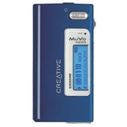 Creative MuVo Micro 512MB MP3 Player with Voice Recorder, Dark Blue, N200