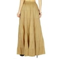 thumbnail image 5 of Phagun Resort Wear Skirt Long Maxi Skirt Beach Wear Cotton Summer Wear, 5 of 6