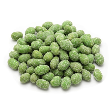 Snack Delight Japanese-Style Wasabi-Coated Peanuts, Crunchy Spicy Snack, 1 Pound Bag