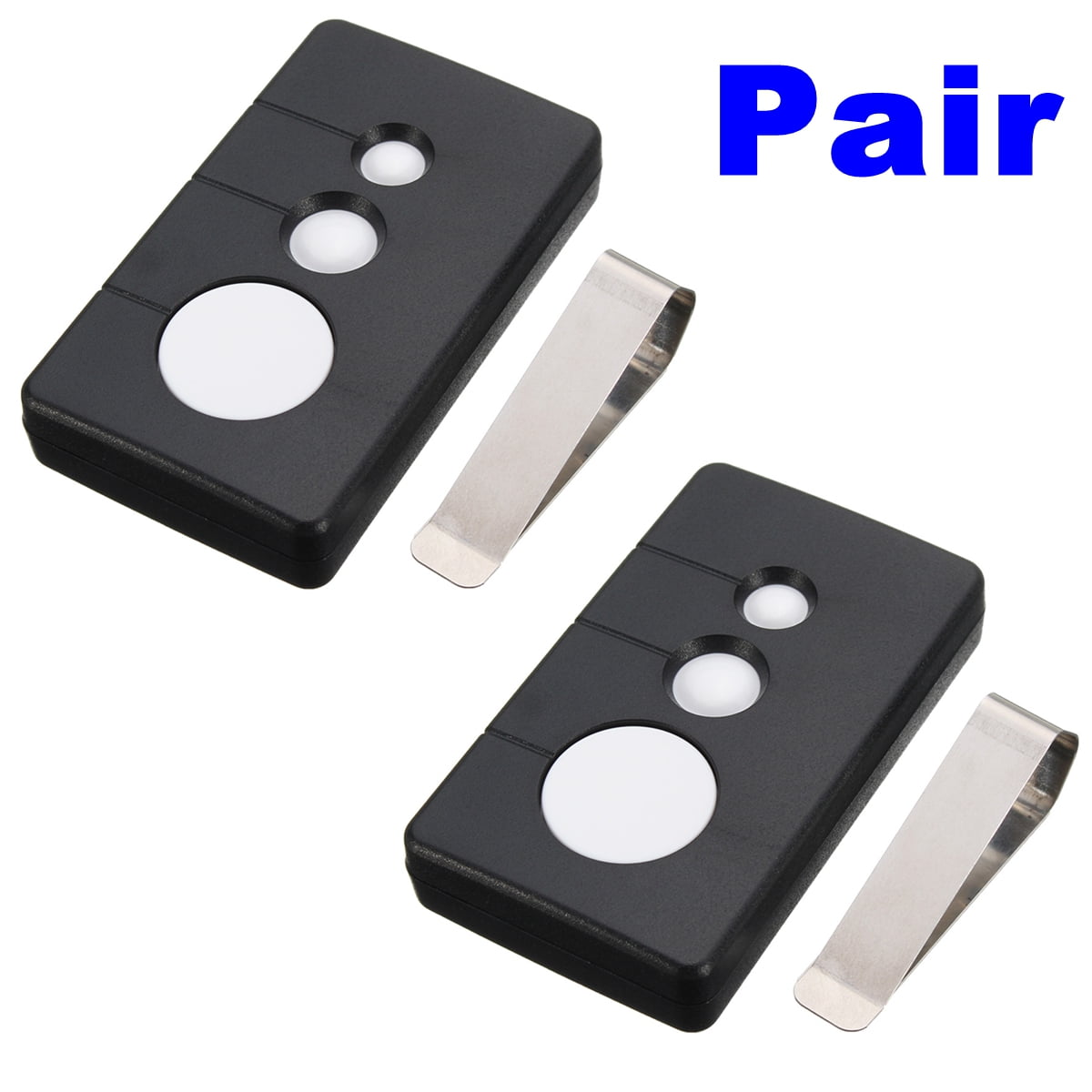 1 2pcs 390mhz Garage Door Remote Opener Fit Sears Craftsman