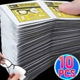 thumbnail image 1 of 100 Pcs Lingettes Humides Anti-Buée Lingettes Jetables pour Lunettes Outils de Nettoyage de Verres 10 Pcs, 1 of 6