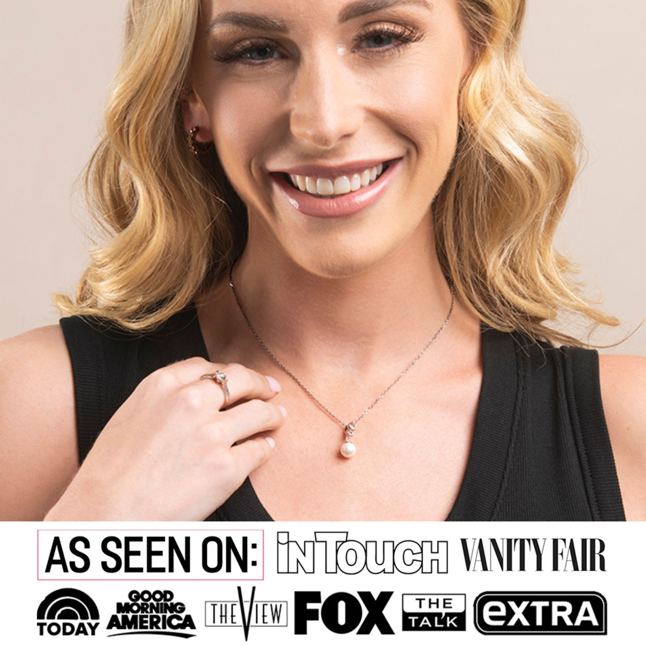 Cate & Chloe Genevieve Pearl Necklace photo 2