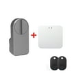 thumbnail image 1 of Door Lock, Smart Door Lock Digital Password Bluetooth-compatible Intelligent Sticker Installation Tuya Smart Electronic Door Lock ,Easy to Install, 1 of 7
