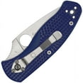 thumbnail image 2 of Spyderco C136PBL Persistence Stainless Blade Blue Handle Folding Knife, 2 of 2