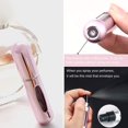 thumbnail image 4 of Mini Refillable Perfume Atomizer Bottle, Portable Perfume Spray Bottle Atomizer Perfume Bottles 5ml Travel Size Refill Pump Case (3pcs Pink+Rose Red+Purple), 4 of 5