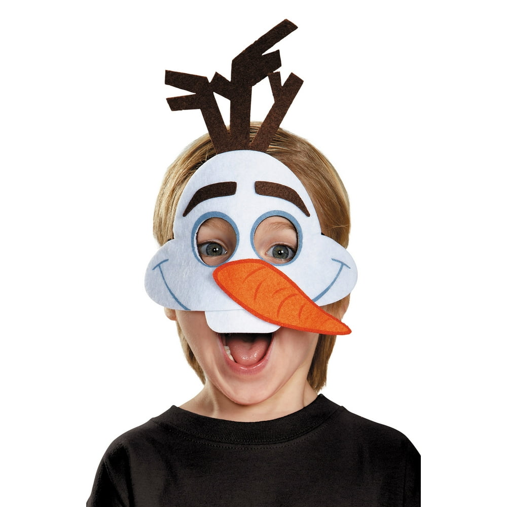 Olaf Felt Child Mask - Walmart.com - Walmart.com
