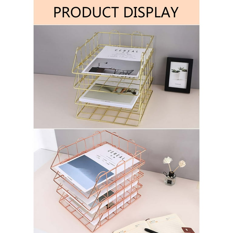 GN109 Plastic Stackable Desk Organizer