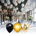 thumbnail image 4 of Billuyoard 110 Uds conjunto de globos de fiesta globos decoración de fiesta de cumpleaños globos de aire de látex de oro negro decoración del hogar con Kits de decoración para fiestas Billuyoard HA006497-00, 4 of 6
