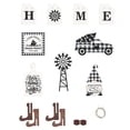 thumbnail image 2 of Ornements de Plateau à Thème Maison Style Ferme, 2 of 7
