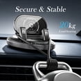 thumbnail image 5 of Elnone Black 360° Rotatable Car Phone Holder, Auto Lock Mount for Cell Phones, 5 of 7