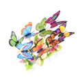 thumbnail image 5 of 25Pcs Metal Butterfly Garden Stakes - 9.84in Weatherproof Flower Pot Markers, Outdoor Yard Decor, Colorful Lawn Plant Markers, BendableDesign​​, 5 of 6