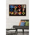 thumbnail image 2 of Marvel Comics - The X-Men - 90s Animated Grid Wall Poster, 22.375" x 34", Framed, 2 of 3