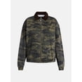 thumbnail image 6 of Madden NYC Women's Cotton Twill Bomber Jacket, Sizes XXS-XXL, 6 of 6