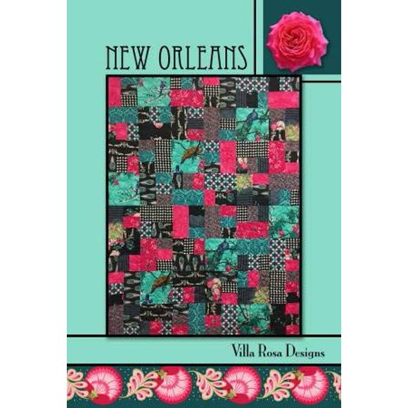 Villa Rosa Designs Courtepointe en Coton Polyester Multicolore 54 Pouces X 72 Pouces Motif Abstrait