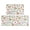 Pioneer Flower Floral Print Pattern-3, variant on Pioneer Flower Floral Print Pattern Anti Fatigue Kitchen Rugs Set Of 2, Non Slip Washable Decorative Floor Mats for Kitchen Sink Laundry, 17"x30" and 17"x47"