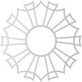 thumbnail image 4 of 38"OD x 13 3/8"ID x 1"P Augustus Architectural Grade PVC Pierced Ceiling Medallion, Nickel, 4 of 10