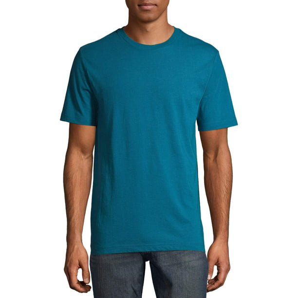 GEORGE - George Men's Short Sleeve Crewneck T-Shirt - Walmart.com ...