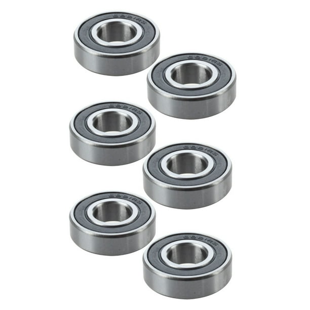 Rodamientos de Cojinetes 6001 Rs 28mmX12mmX8mm Rodillo de Pala 6 Piezas
