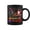 Black, variant on Happy Hallothanksmas Skeleton Pumpkin Turkey Santa Dancing Coffee Mugs