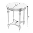 thumbnail image 5 of Butler Hellinger Round Gray Wood Lamp Table, 5 of 8