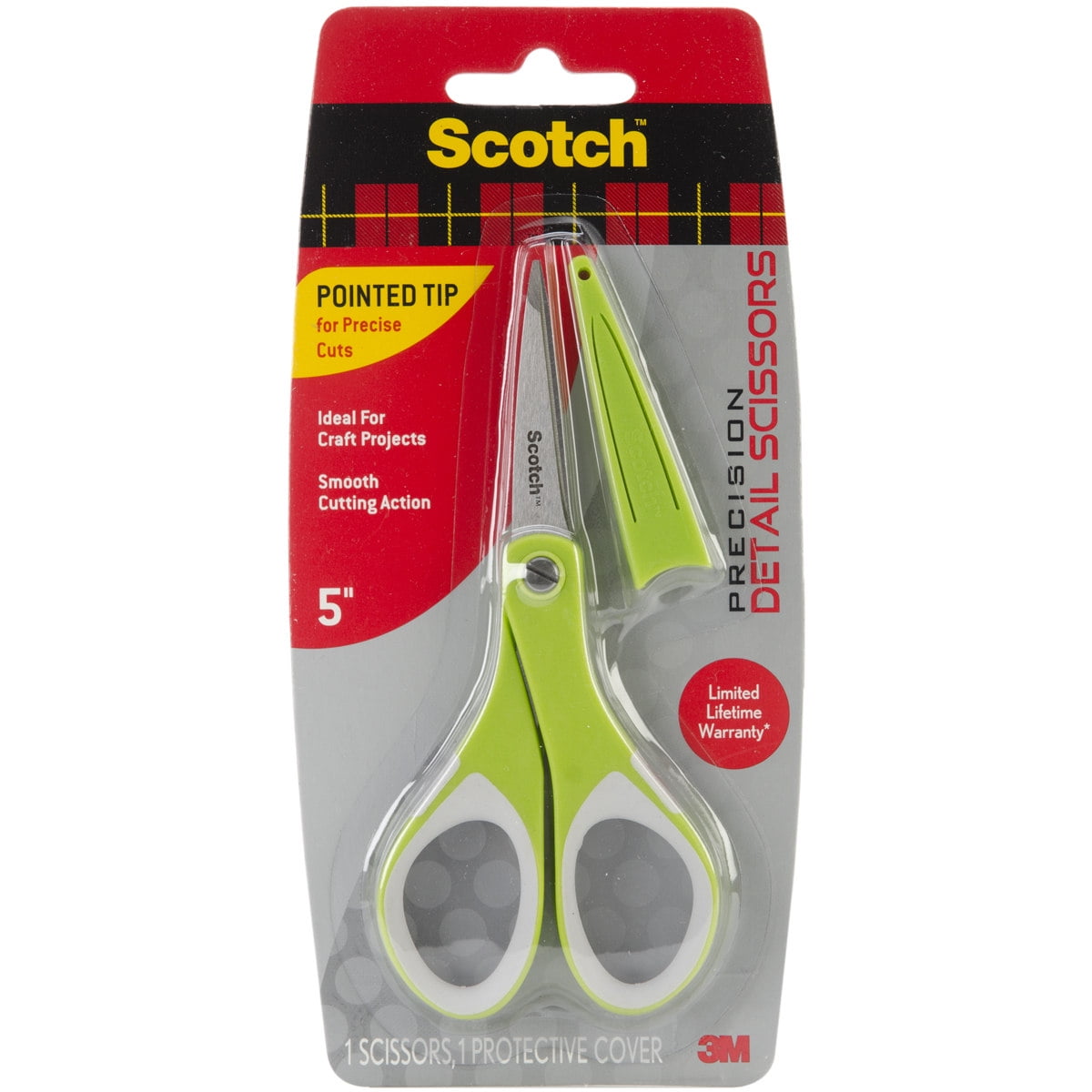 1 Small sharp scissors-Glexal 5 Inch Precision Scissors-2 pack