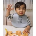 thumbnail image 2 of Hudson Baby Infant Boy Silicone Bibs 2pk, Mustache, One Size, 2 of 5