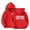 F128-Red, variant on FYDUU Graphic Hoodies for Girls Bow Print Hooded Sweatshirts Casual Long Sleeve Pullover Tops Fall Cute Trendy Comfy Clothes 9-10 Years