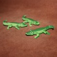 thumbnail image 1 of Wild Crawl Animal Crocodile Model Mini Elk Green Alligator Snow Leopard Reindeer Miniatures Decor Action Figures Figurine ToysGreen Crocodile A He Qiyong unisex, 1 of 1