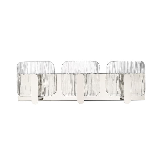 Millennium Lighting  Rimini 3 Light Vanity Fixture 3 Light - Polished Nickel