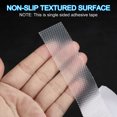 thumbnail image 3 of Uxcell 1" x 16 FT Non-Slip Tape Frosted High Traction Non Skid Tape Waterproof Diamond Textured Tape,2 Pack Transparent, 3 of 6