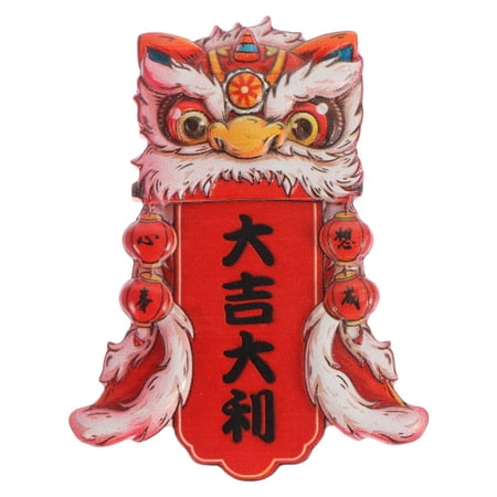 

Chinese Style Fridge Magnet Festival Refrigerator Magnet New Year Decoration
