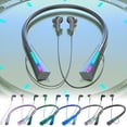 thumbnail image 6 of Oxodoi Bluetooth 5.3 Wireless Sports Earphones with RGB Lights,Long Battery Life In-Ear Headphones,Noise Reduction Bluetooth Headset,15m Stable Connection, 6 of 6