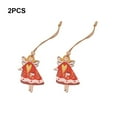thumbnail image 4 of Yuarrent Paquete de 2 piezas de de Navidad para colgar en la ventana, colgante de árbol de Navidad, ambientes de fiesta, decoración artesanal DIY Kits de decoración para fiestas Rojo Yuarrent HA069275-03, 4 of 6