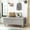 Sliver, variant on AWQM Upholstered Storage Ottoman, 37.4 Inch Storage Bench with Button Tufted and Safety Hinge, Flip Top Footrest Bench for Bedroom Living Room, Silver