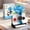 Blue Enchantress Camera-224 Pieces, variant on Kids Mini Building Blocks Set - Retro Camera Flower Bouquet, DIY Collectible Desk Decor for Boys Girls, Creative Gifts for Kids Adults (6 Pack)