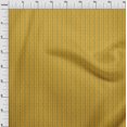 thumbnail image 3 of oneOone Cotton Poplin Dark Yellow Fabric Leaves & Flower Floral Quilting Supplies Print Sewing Fabric By The Yard 56 Inch Wide, 3 of 4