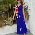 thumbnail image 6 of Vertical Flag of Australia Sleeveless Dress Dresses Women Summer Evening Dresses Ladies Bohemia Long Dresses, 6 of 9