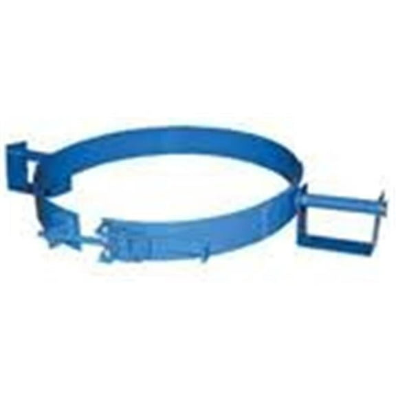 VESTIL TDR-55 Blue Tilting Drum Ring,55 gal.
