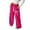 Hot Pink, variant on Teen Girl Sweatpants Bow Tie Elastic Waistband Straight Leg Classic Fit Wine Sweatpants Back To School Preppy Clothes Teen Girls Clothes Size 180