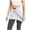 White, variant on HXWCHs Summer Casual Solid Dress Casual Sporty Dress with Waist Cinching Design for a Slim and Comfortable Coverage One Size White