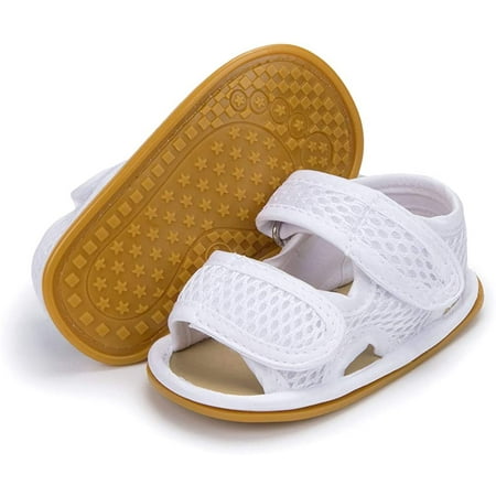 Baby Boys Girls 2 Straps Summer Dress Sandals Infant Shoes Soft Sole Breathable First Walker Newborn Shoes