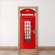 thumbnail image 4 of 2 pegatinas 3D autoadhesivas para puerta de nevera, imagen extraíble para el hogar Cabina de teléfono, 4 of 8