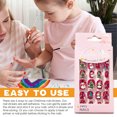 thumbnail image 2 of Christmas Children’s Nail Stickers - 24pc Cute Wearable Pack for Kids 24PCS, 2 of 4