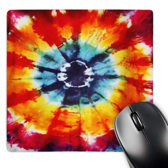 3dRose, Colorful Multi-Colored Tie-Dye Pattern, MousePad