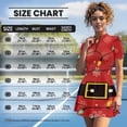 thumbnail image 5 of Psesaysky Christmas Golf Tennis Dress with Shorts for Women Santa Claus Sundress Short Sleeve Sports Active Dress with Pockets Zip Stand Collar Workout Athletic Outfit XS-2XL, 5 of 7
