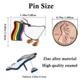 thumbnail image 3 of Maojin Ganso de solapa animal, regalos de insignias de broche de metal, 3 of 7