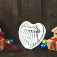 thumbnail image 4 of 8 teclas Mini Kalimba portátil cristal pulgar Piano dedo arpa instrumentos musicales Tmvgtek Oficina Multiescena Multifunción, 4 of 7