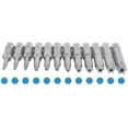 thumbnail image 5 of 12 Pack Torx Head Screwdriver Bit Set 1/4 Inch Hex T5-T40 Star Screwdriver Tool Kit with 1 Pack Han, 5 of 5